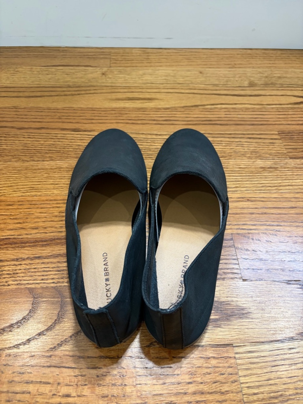 Lucky Brand Black Slip-On Loafers - Picture 4 of 6